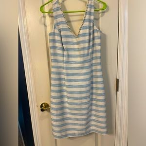 Lilly Pulitzer. Laidley Dress. Flutter Blue. Size 4. NWT